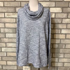 Cozy Navy And White Women's Sweater